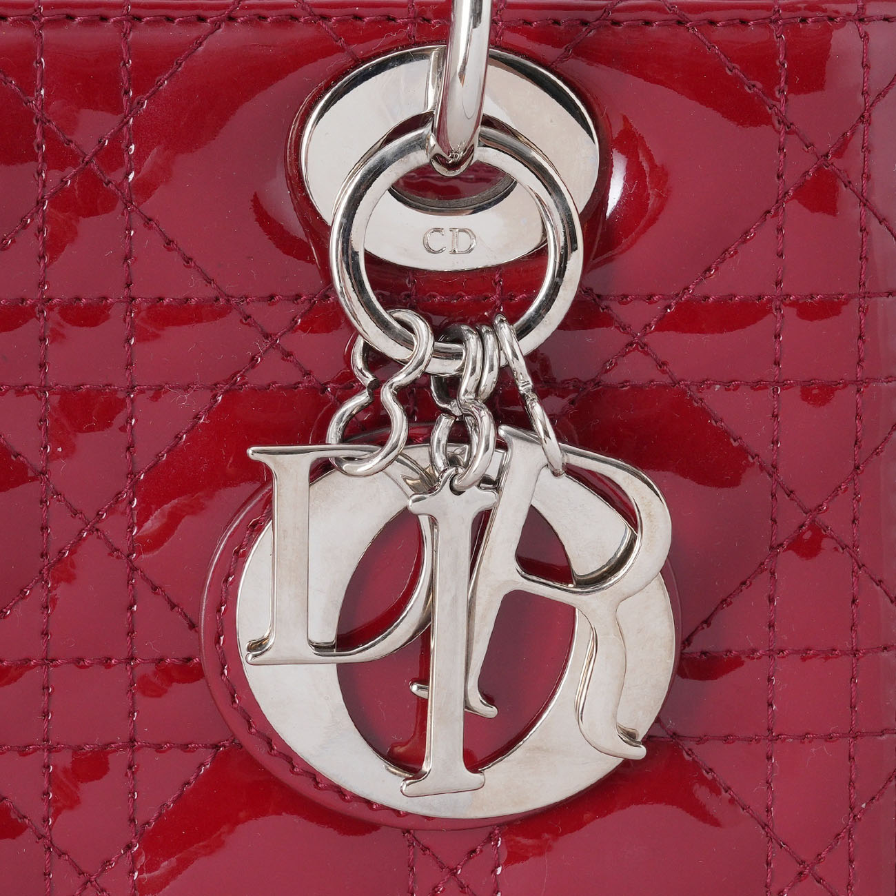 CHRISTIAN DIOR(USED)디올 페이던트 레이디디올 미듐
